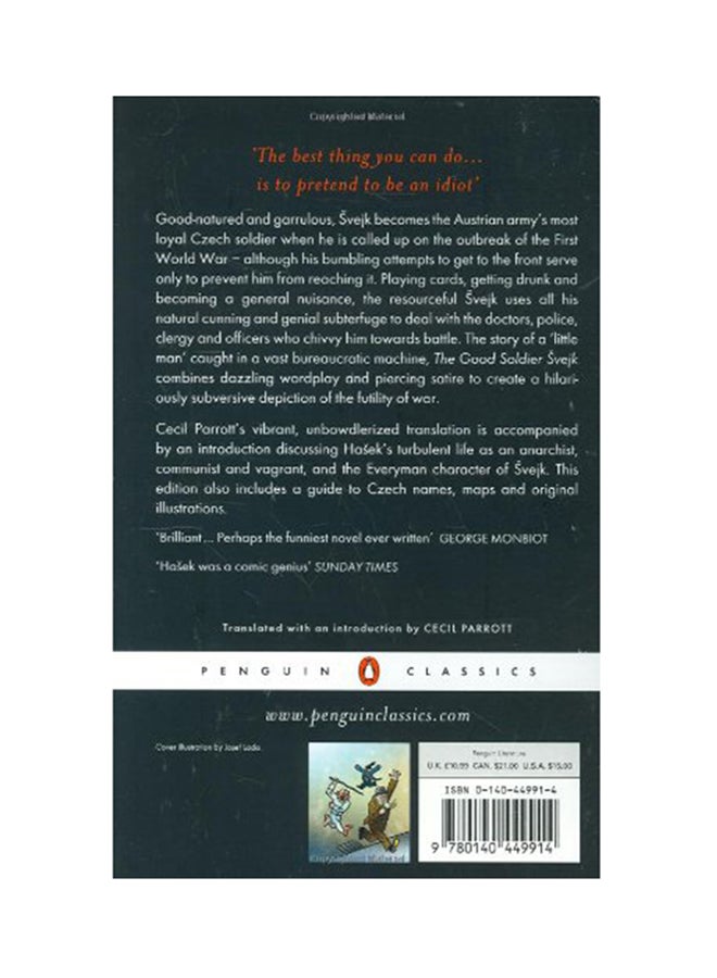 The Good Soldier Svejk And His Fortunes In The World War printed_book_paperback english - 27/12/2005  - Image 2