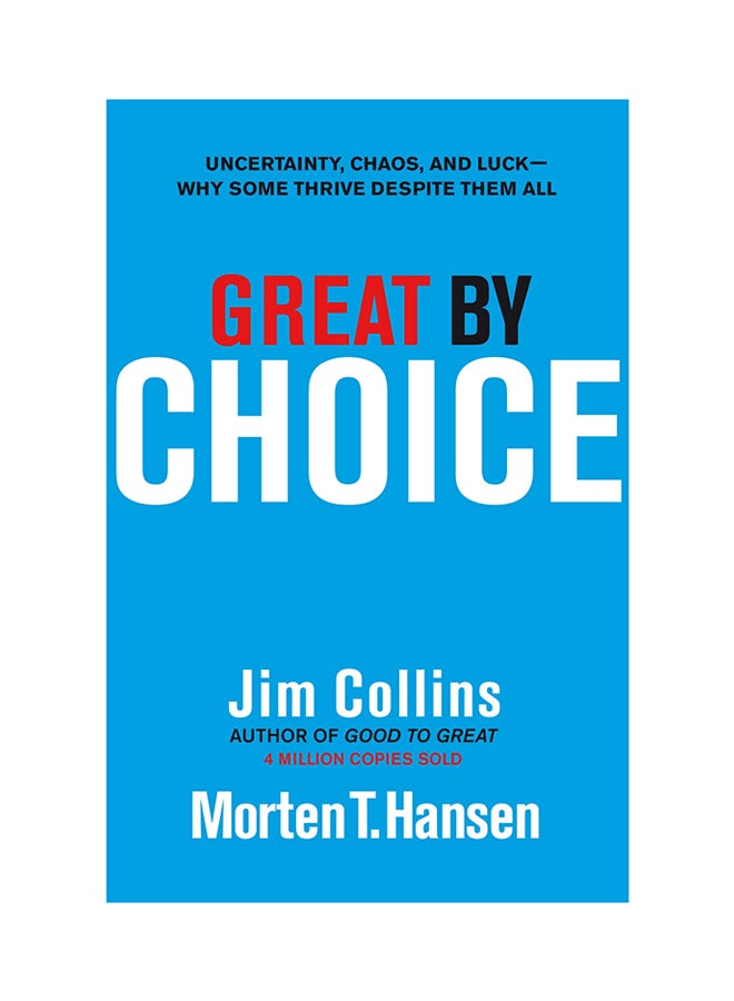 Great By Choice Paperback English by Jim Collins - 40829 