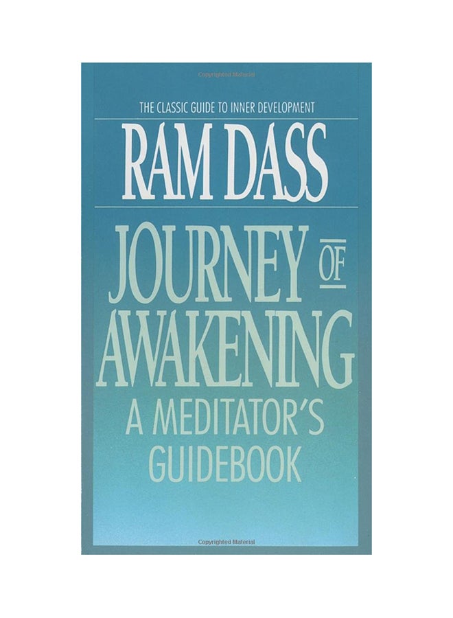 Journey Of Awakening - Paperback English by Ram Dass - 1/7/1990 - v1517204852/N13146028A_1