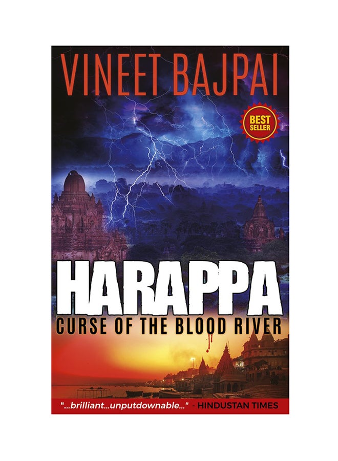 Harappa - Curse Of The Blood River Paperback English by Vineet Bajpai - 42984  - Image 1