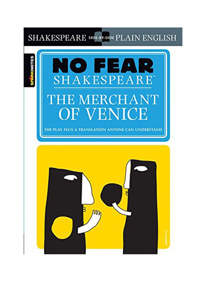 No Fear Shakespeare: The Merchant Of Venice Paperback English by SparkNotes - 37687 