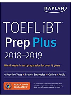 Toefl IBT Prep Plus 2018-2019 printed_book_paperback english 