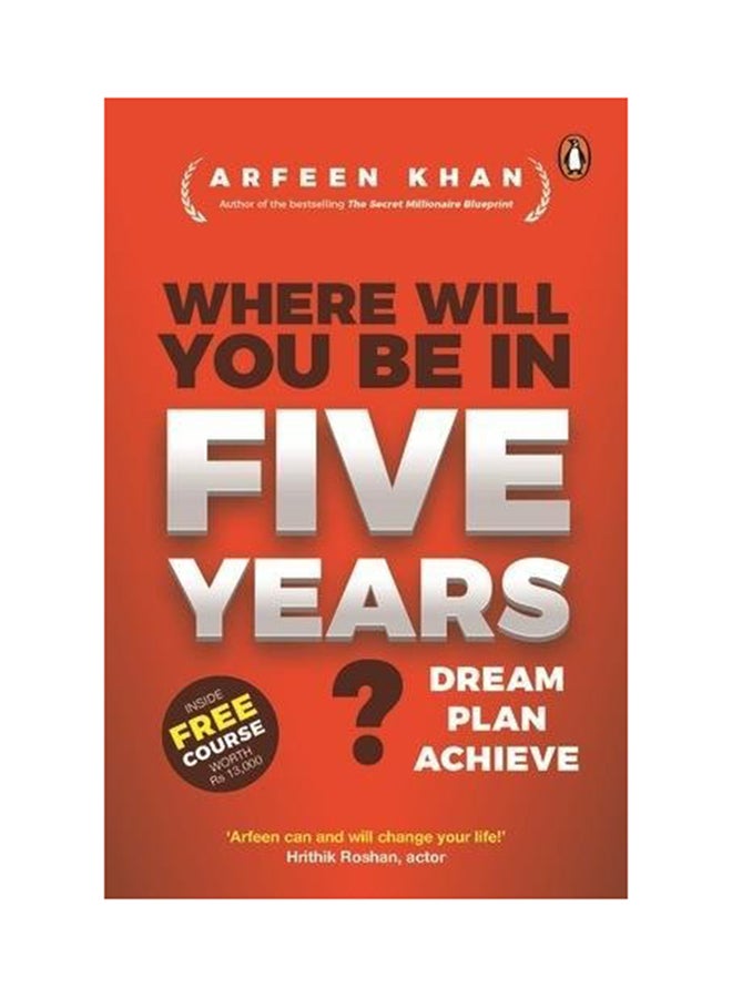 Where Will You Be In Five Years? printed_book_paperback english - 20/7/2017 