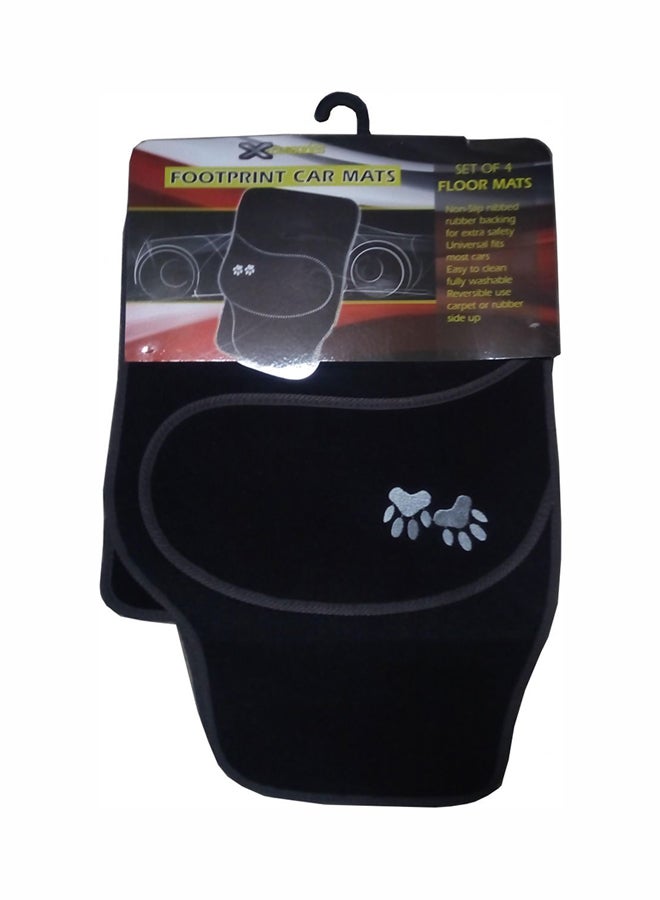 XCESSORIES Foot Print Car Mat 4-Piece Set  - Image 3