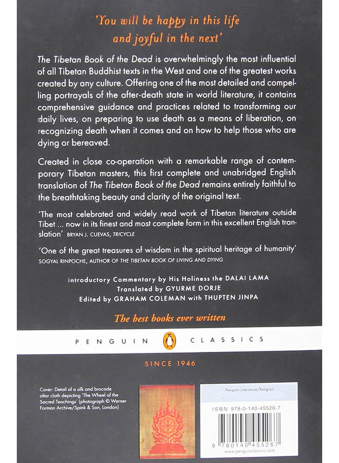 The Tibetan Book Of The Dead - Paperback English by Graham Coleman - 6/11/2008  - Image 2