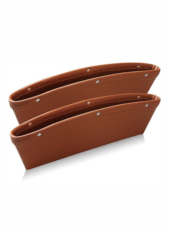 MAAGEN 2-Piece Leather Car Gap Filler
