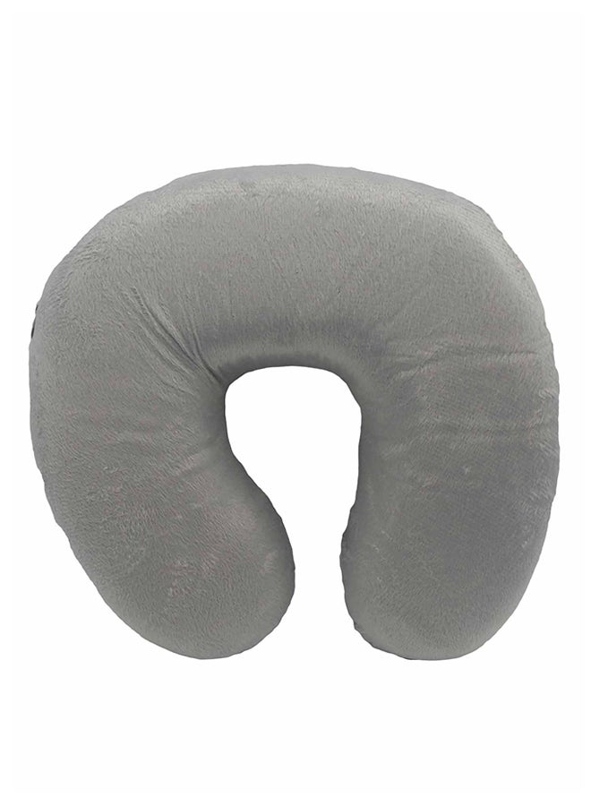 BABY SEAT U Shape Neck Pillow Memory Foam Grey 