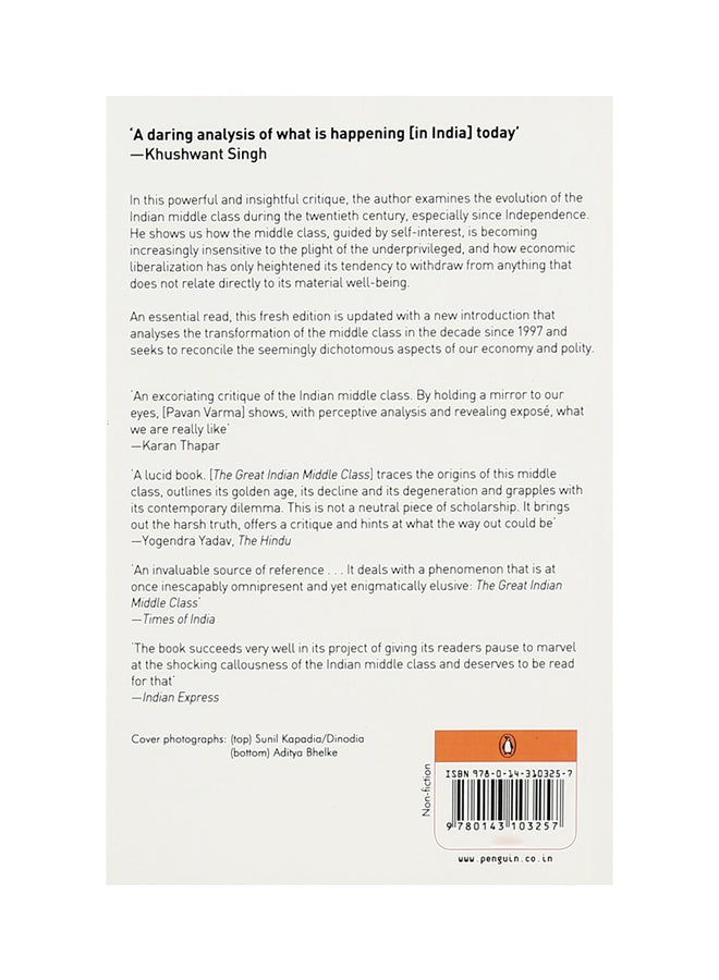 The Great Indian Middle Class printed_book_paperback english - 1-Jul-07  - Image 2