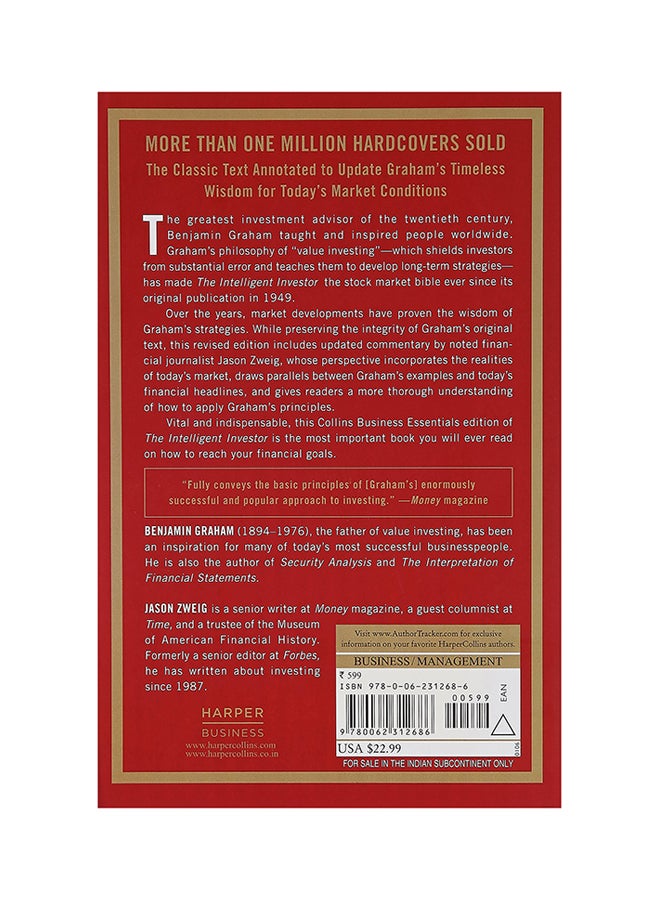 null - The Intelligent Investor - Paperback English by Benjamin Graham - 2013 - Image 1