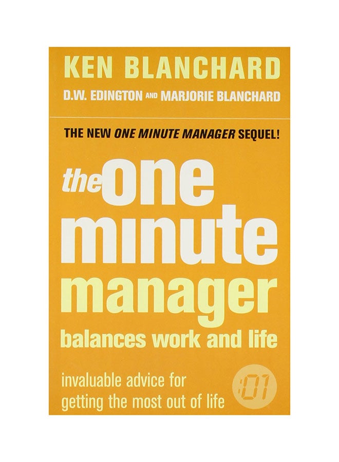 The One Minute Manager Balances Work And Life Paperback English by Ken Blanchard - 38542 