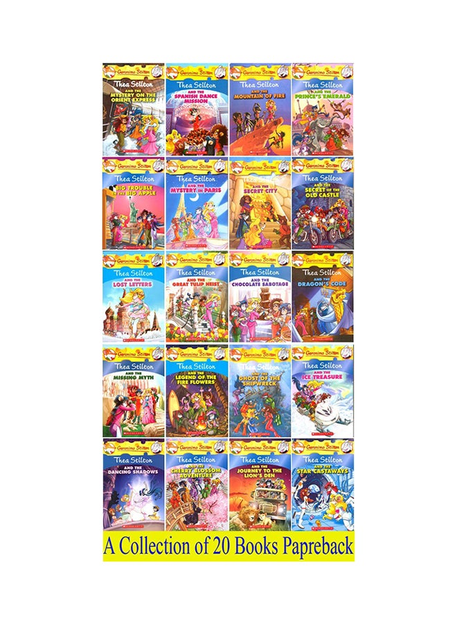 Thea Stilton 20 Books Box Set Paperback English by Thea Stiltson - 38538 