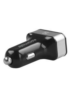 PROMATE 7.2 A Premium Aluminum 3 Port USB Car Charger For Smartphones And Tablets Silver  - Image 3