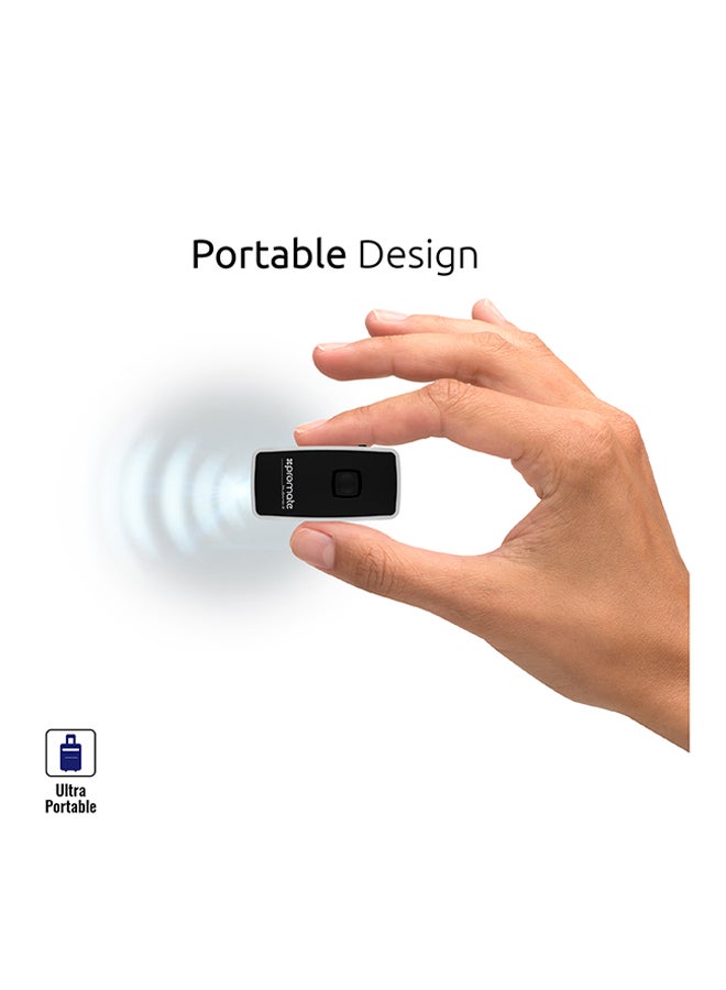 PROMATE - Bluetooth Audio Receiver and Transmitter black - Image 1