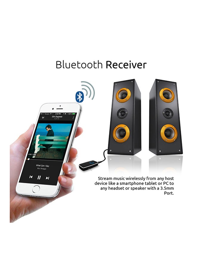 PROMATE - Bluetooth Audio Receiver and Transmitter black - Image 1