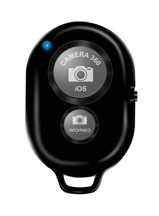 Wireless Bluetooth Camera Selfie Shutter Remote Control For Smartphones Compatible With iOS And Android Devices Black - v1517210479/N11412929A_1