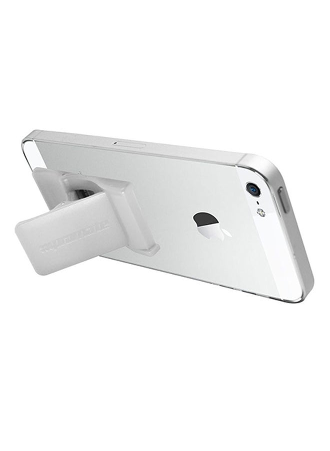 بروميت مسند وحلقة إصبع لحمل الهاتف جريب ميت أبيض - Image 2