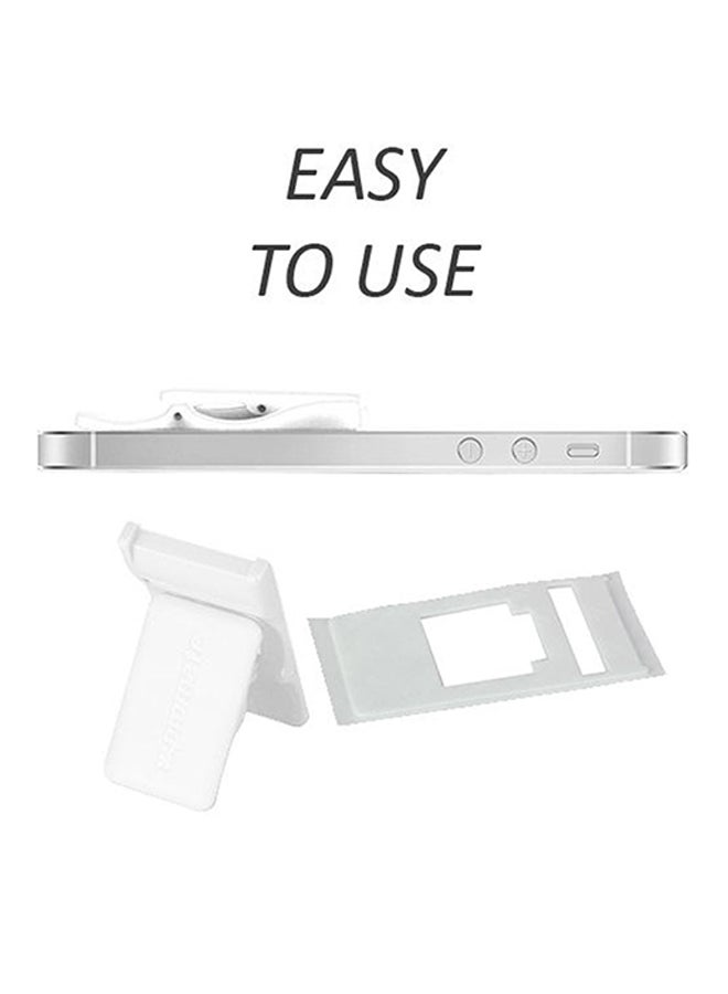 بروميت مسند وحلقة إصبع لحمل الهاتف جريب ميت أبيض - Image 4