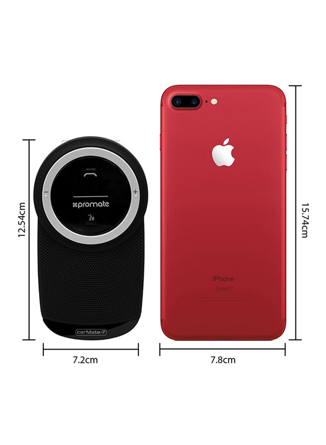 PROMATE - Bluetooth Car Kit In-car Speakerphone With Voice Command Black - Image 1