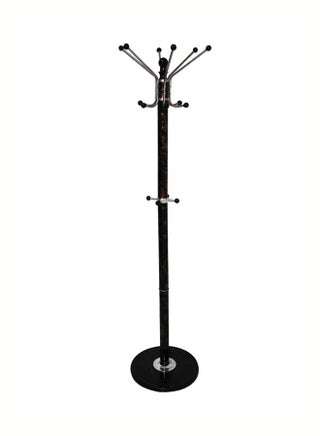 Standing Coat Rack Hanger With 9 Hooks Brown 165x15centimeter - v1517237721/N13173142A_1