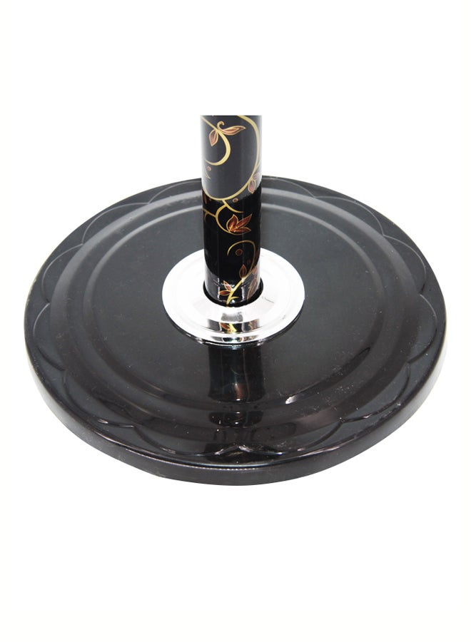Standing Coat Rack Hanger With 9 Hooks Brown 165x15centimeter