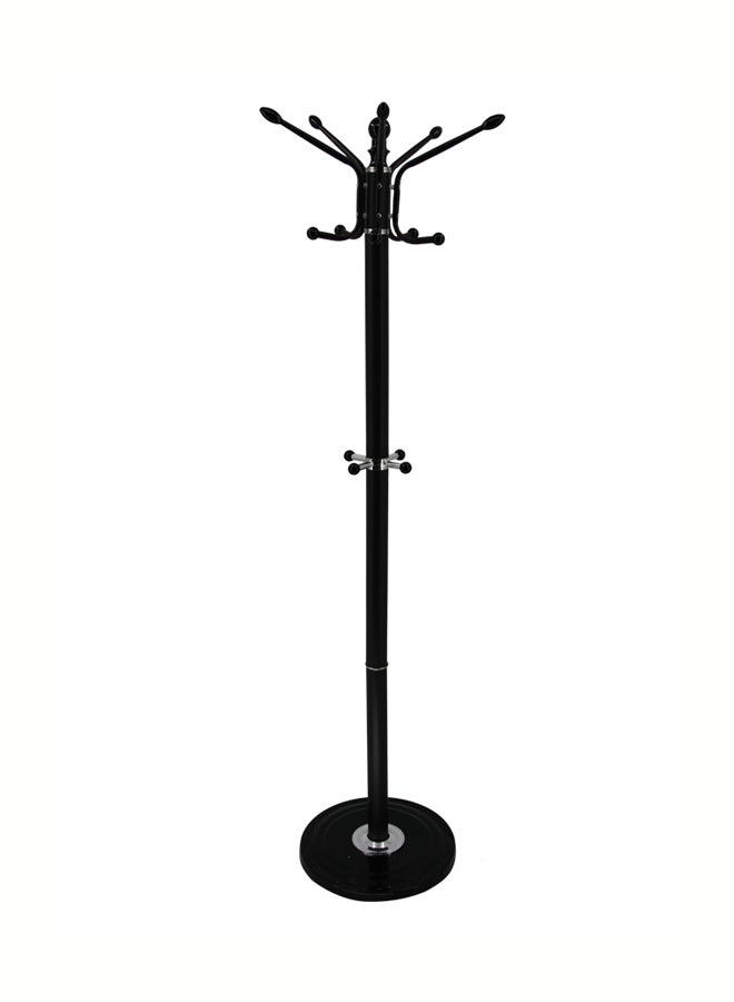 YupFun Standing Coat Rack Hanger Black 165x15centimeter - Image 1