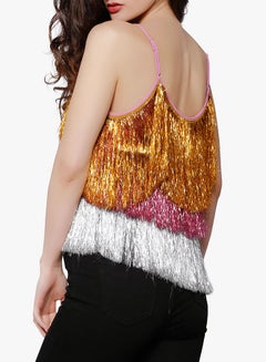 GLAMOROUS Tinsel Cami Sleeveless Top Multicolour  - Image 3