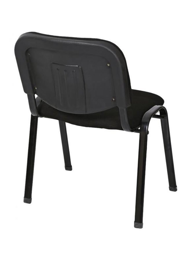 AE Visitor Chair Without Wheels Black 80x43x54cm - Image 3