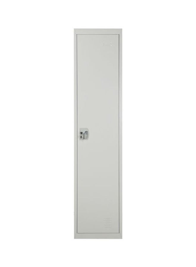 AE - TG1 One Door Metal Locker Grey - Image 1