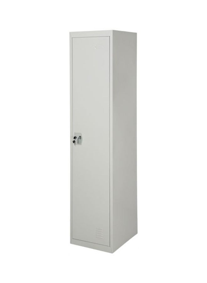 AE - TG1 One Door Metal Locker Grey - Image 1