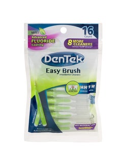 Dentek 16-Piece Easy Brush Interdental Cleaners Green  - Image 1