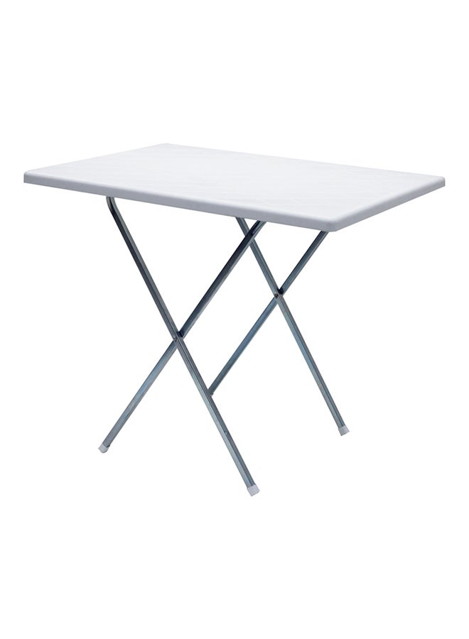 Folding Picnic Table With Steel Legs White - v1517474638/N13220322A_1