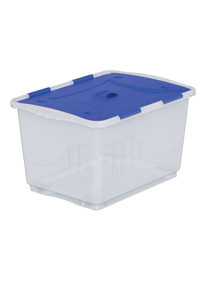Cosmoplast Plastic Storage Box Blue 22Liters 