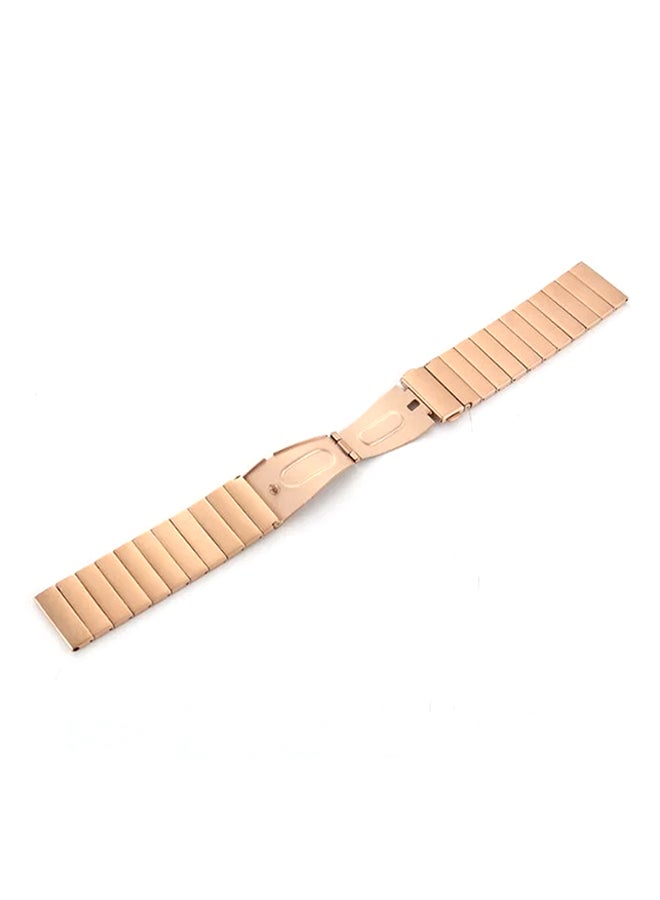 Stainless Steel Replacement Band For Fitbit Blaze Watch Rose Gold - Image 1