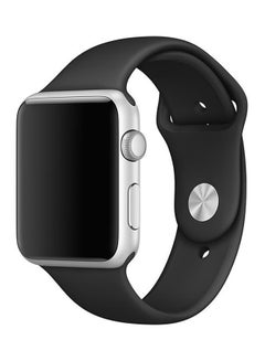 Generic Silicone Band For Apple Watch 38mm Black  - Image 2