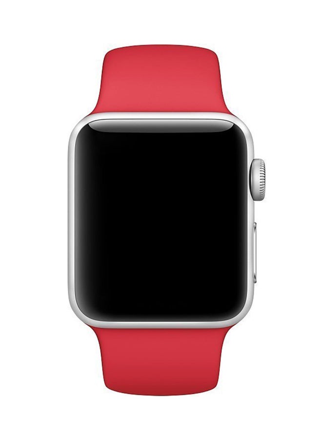 Generic - Silicone Band For Apple Watch 42mm Red - Image 1