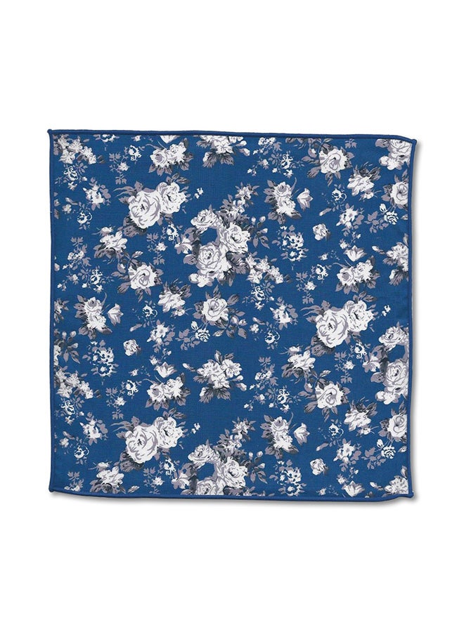 Imperialist - Winter Blues Pocket Square Blue/White - Image 1