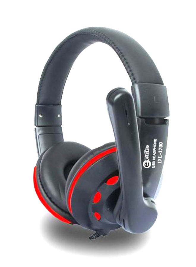 إي داتا لايف - سماعات رأس USB للألعاب أسود - Image 1