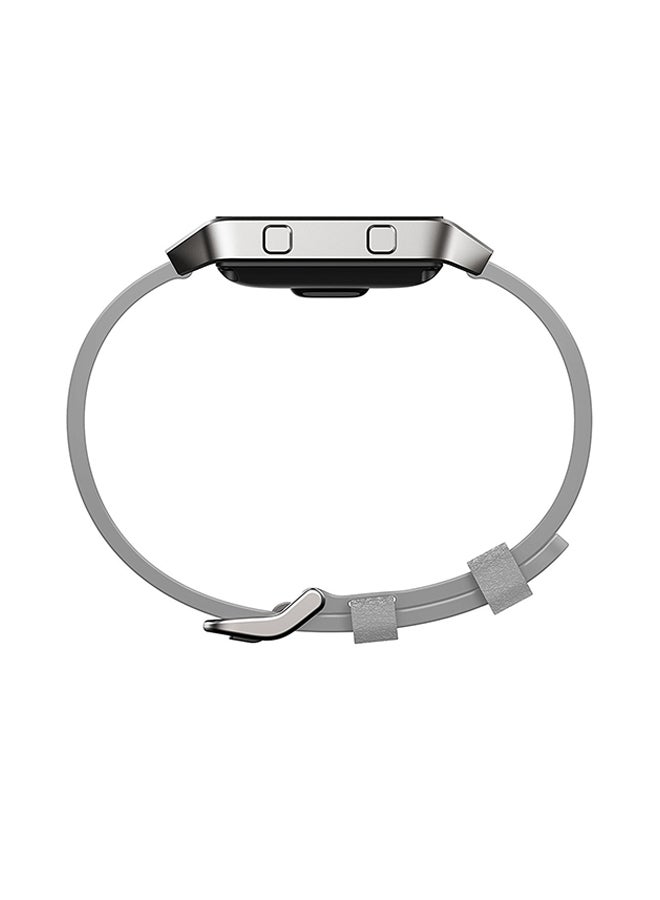 Fitbit Blaze Leather Band With Frame Mist Grey  - Image 3