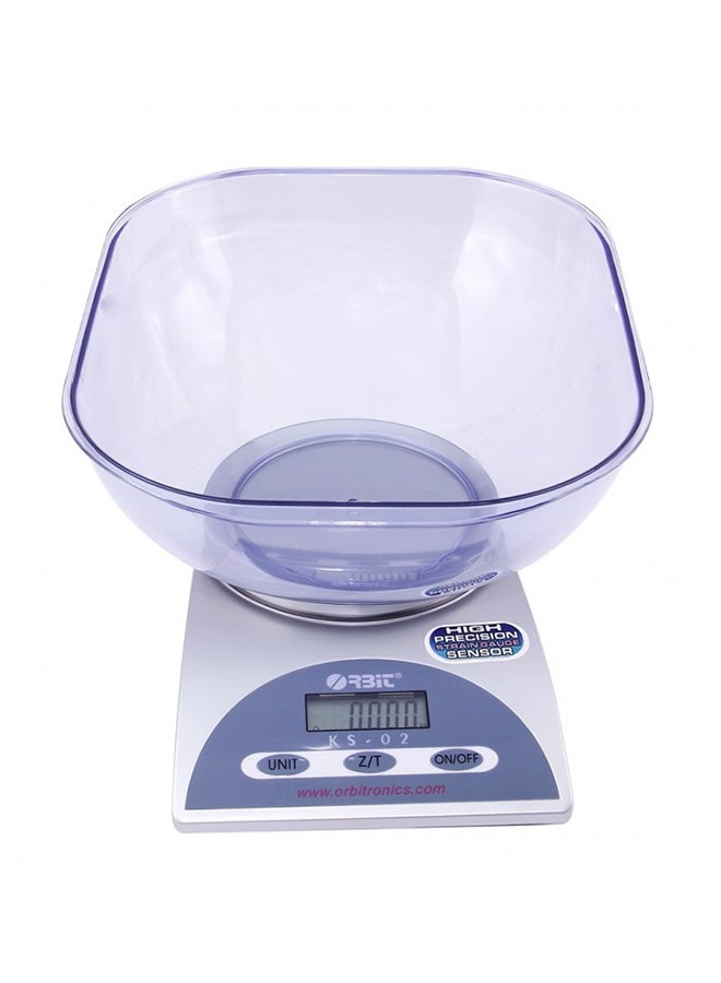 ORBIT Kitchen Scale Clear - Image 1