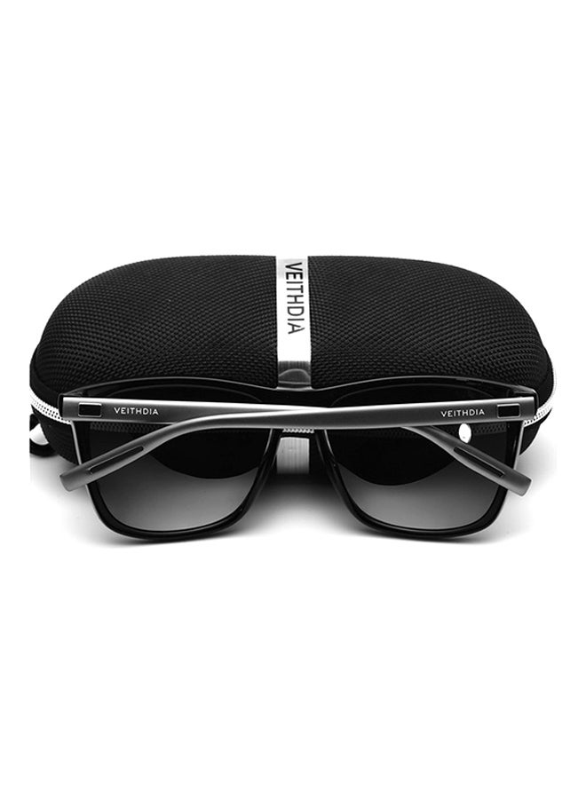Veithdia Full Rim Polarized Wayfarer Frame Sunglasses - Lens Size: 63 mm  - Image 2