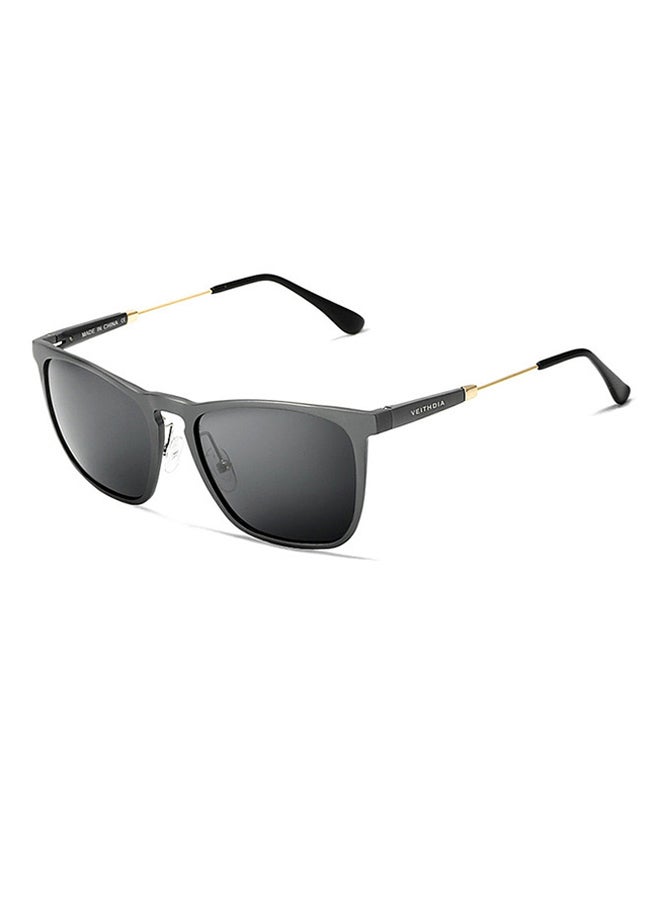 Veithdia Women's Full Rim Polarized Wayfarer Frame Sunglasses - Lens Size: 53 mm 