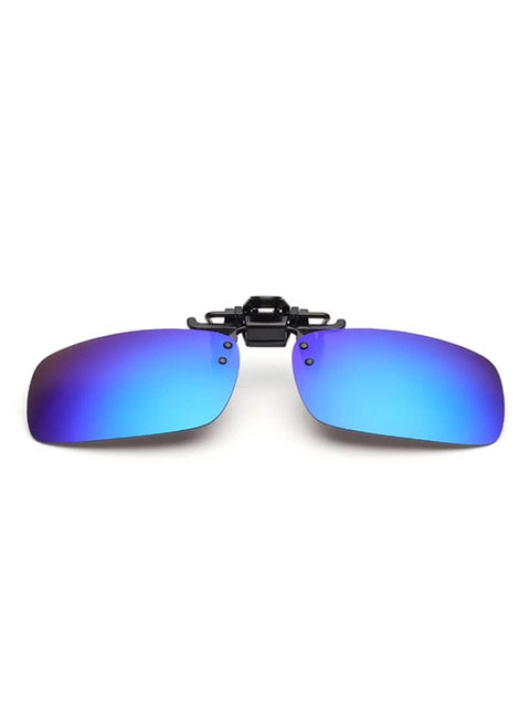 Men's Rimless UV400 Clip-on Sunglasses - Lens Size: 55 mm