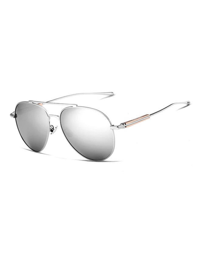 Veithdia Full Rim Polarized Aviator Sunglasses - Lens Size: 61 mm