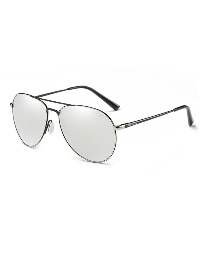 أورون نظارة شمسية آفياتور بعدسات مستقطبة وإطار كامل الحواف - مقاس العدسة: 60 مم للنساء