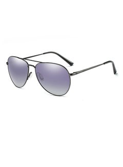 Aoron Women's Full Rim Polarized Aviator Sunglasses - Lens Size: 60 mm 