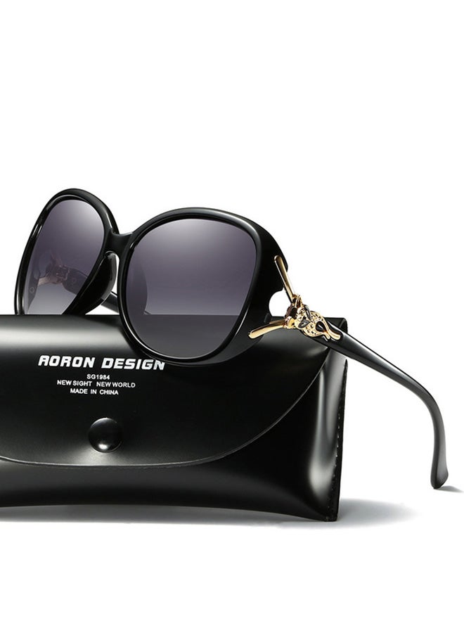 أورون نظارة شمسية بإطار بتصميم كبير الحجم وعدسات مستقطبة - مقاس العدسة: 58 مم - Image 3