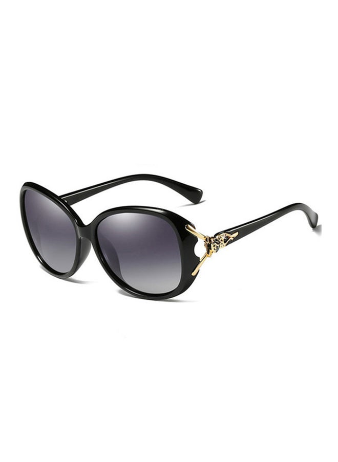 أورون نظارة شمسية بإطار بتصميم كبير الحجم وعدسات مستقطبة - مقاس العدسة: 58 مم - Image 1