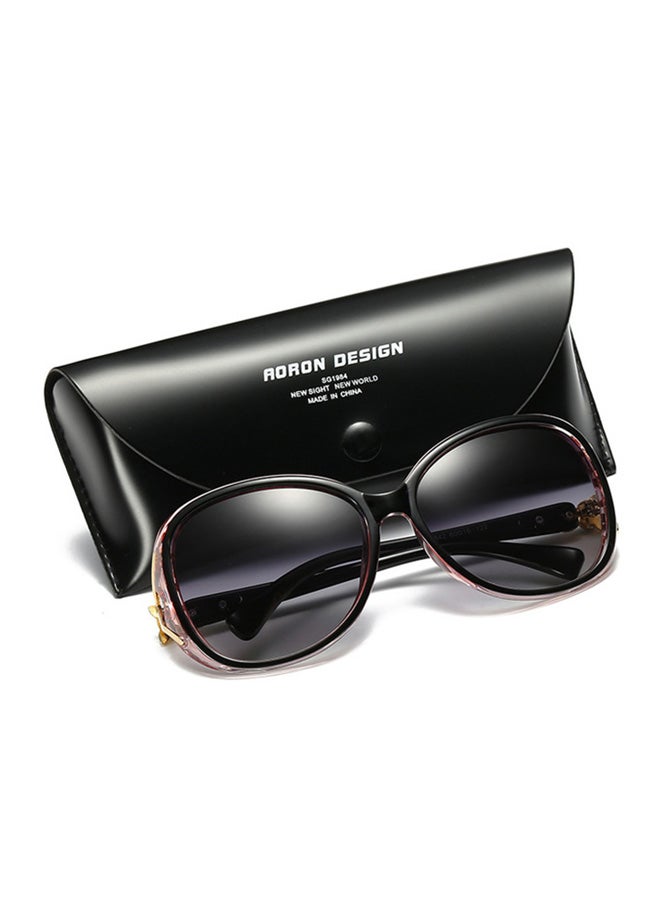 أورون نظارة شمسية بإطار بتصميم كبير الحجم وعدسات مستقطبة - مقاس العدسة: 58 مم - Image 2