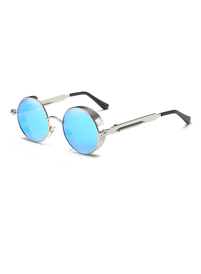 أورون نظارة شمسية بإطار دائري كامل الحواف وعدسات مستقطبة - مقاس 47 مم