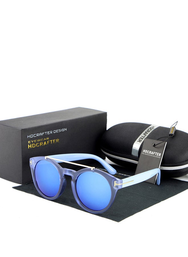 HDCRAFTER - Women's Full Rim Vintage Round Frame Driving Sunglasses 32520773576-2 - Image 1